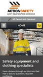 Mobile Screenshot of actionsafety.co.nz